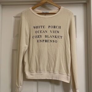 EUC Wildfox Hamptons Sweater Sweatshirt XS